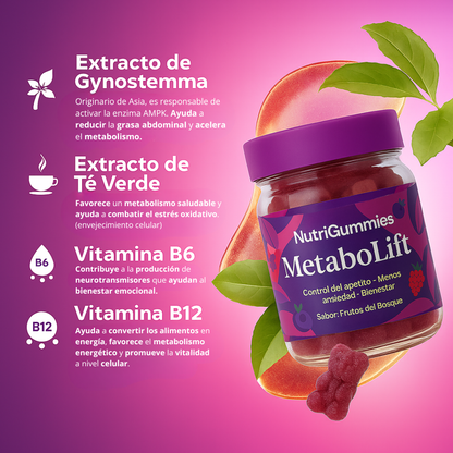 NutriGummies | MetaboLift® Activador AMPK